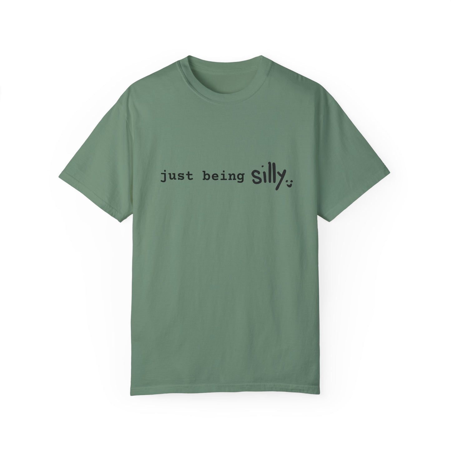 Comfort Colors Silly Tee | Black Letter