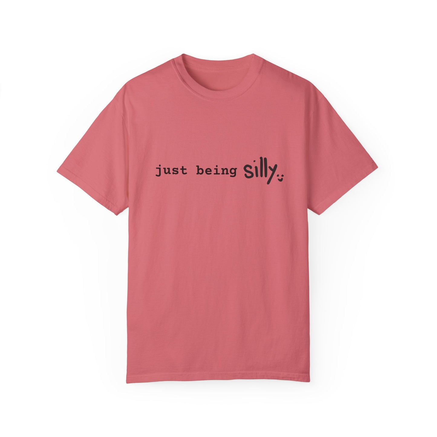 Comfort Colors Silly Tee | Black Letter