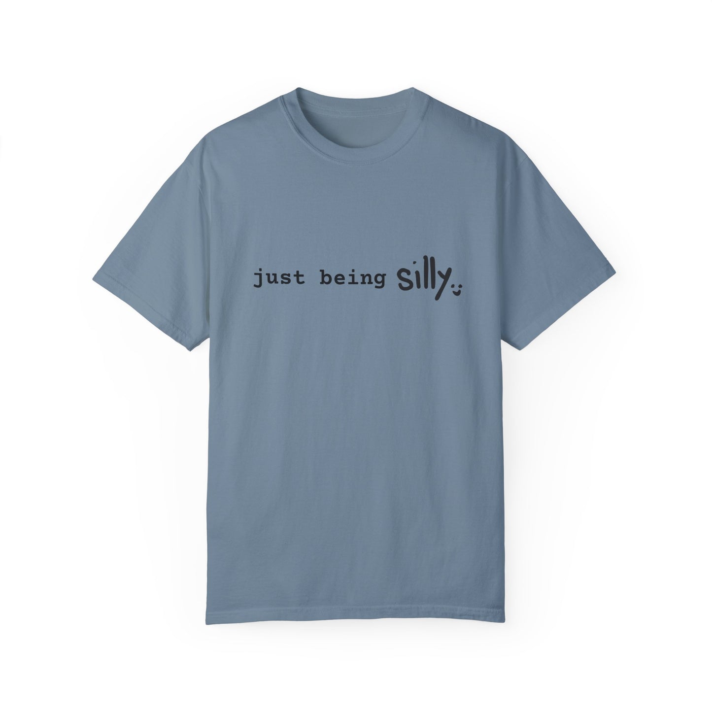 Comfort Colors Silly Tee | Black Letter